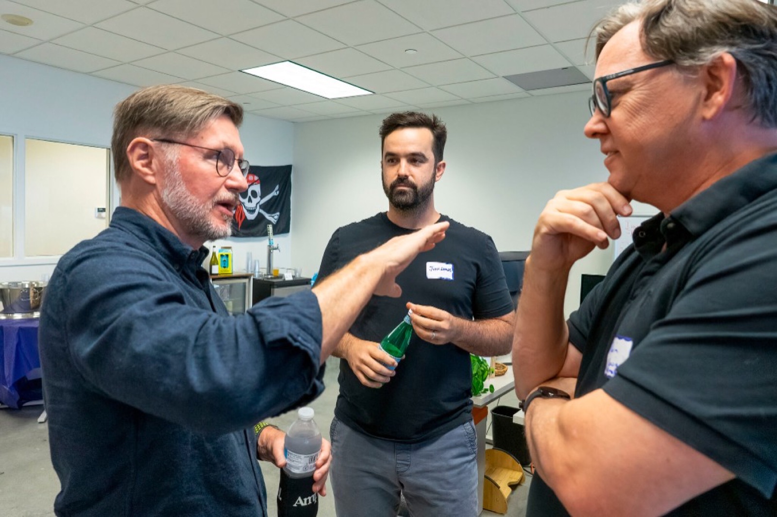Founders in discussion at the AI Roundtable.